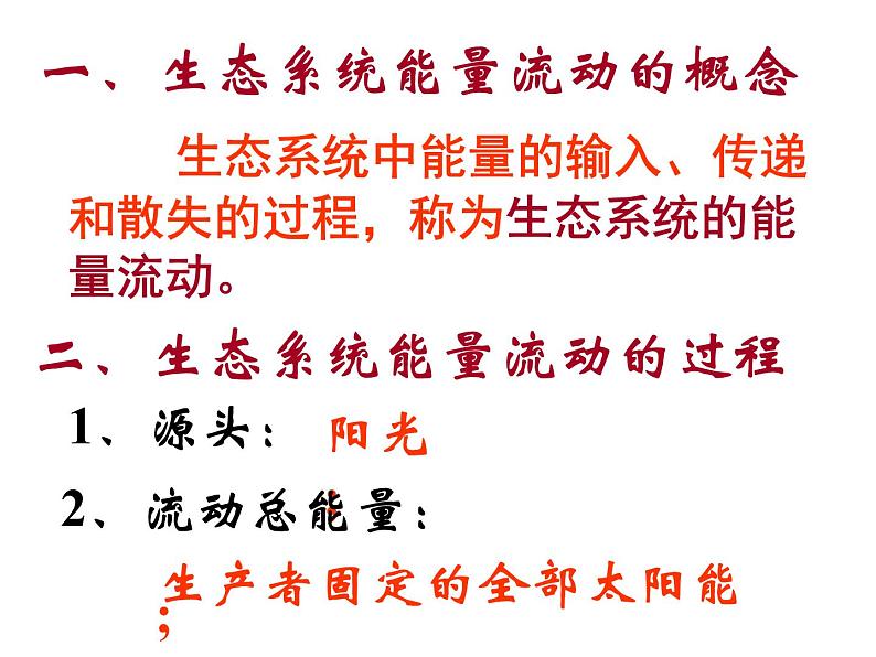 济南社八年级下册生物  6.2.3能量流动和物质循环 课件04