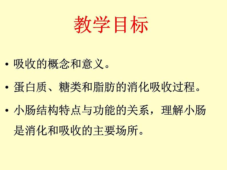 苏教版七年级下册生物 9.2人体的消化与吸收 课件第2页