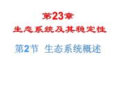 2022年北师大版八年级生物下册第23章第2节生态系统概述课件 (1)