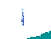 2022年北师大版八年级生物下册第23章第2节生态系统概述课件 (2)