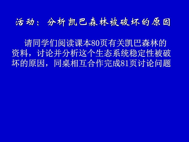 2022年北师大版八年级生物下册第23章第4节生态系统的稳定性课件 (2)第5页