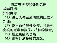 八年级下册第二节 免疫与计划免疫课文配套课件ppt