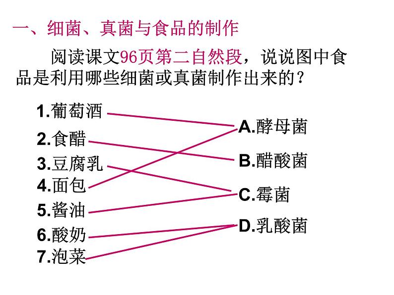 人类对细菌和真菌的利用课件PPT06