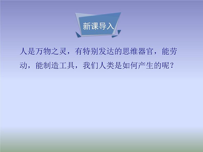 冀教版八年级下册生物  6.3.3人类的起源 课件第2页