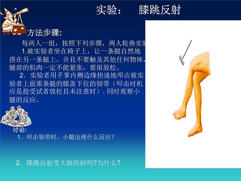 济南版七下生物 5.3神经调节的基本方式  课件第7页