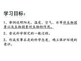 济南版八下生物  6.1.1环境对生物的作用  课件