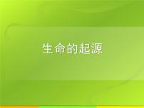 冀教版八年级下册第一节  生命的起源示范课ppt课件