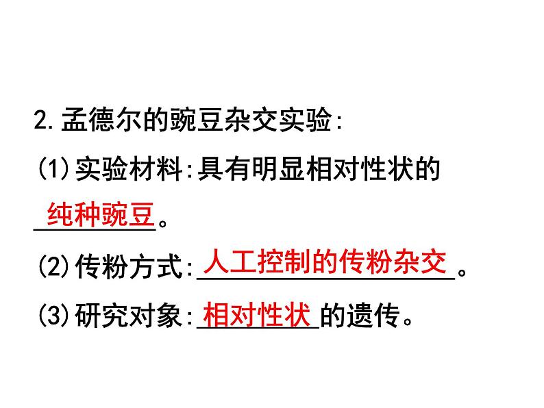 人教版八下生物 7.2.3基因的显性和隐性 课件第7页