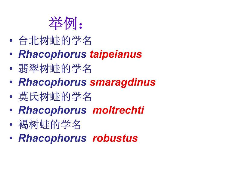 苏科版七下生物　14.1 生物的命名和分类 课件第8页