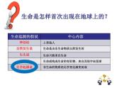 蘇科版八下生物  23.1 生命的起源 課件