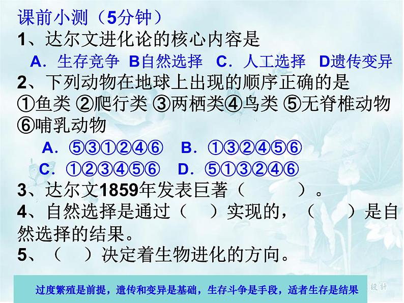 北师大版八下生物 21.3人类的起源与进化 课件第3页