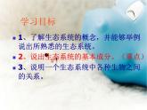 济南版八下生物 6.2.1生态系统的组成  课件