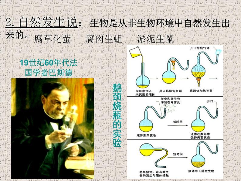 人教版八下生物 7.3.1地球上生命的起源 课件05