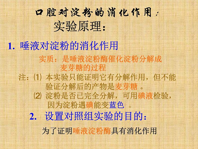 济南版七年级下册生物 1.2消化和吸收 课件第8页