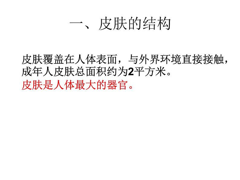 济南版七年级下册生物 4.2汗液的形成和排出 课件03