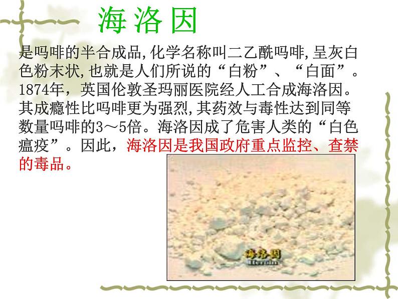 苏教版八年级下册生物 26.2拒绝毒品 课件第8页