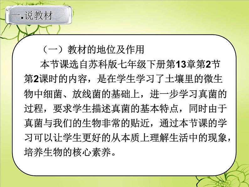 苏科版七年级下册生物 13.2土壤里的微生物 课件第3页