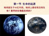 苏科版八年级下册生物 23.1生命的起源 课件