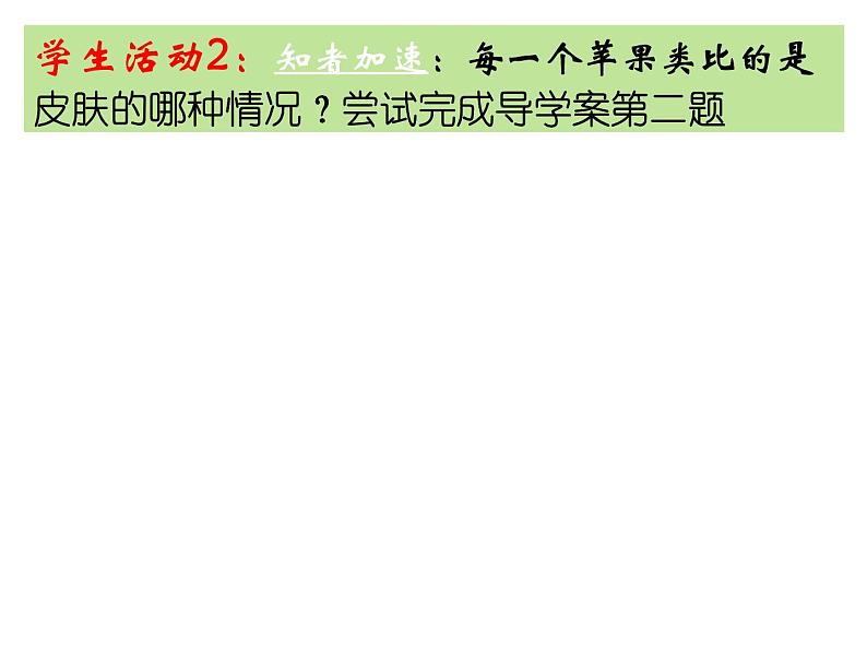 苏科版八年级下册生物 24.1人体的免疫防线 课件第7页