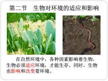 初中生物人教版 (新课标)七年级上册第一节 生物与环境的关系教课内容课件ppt_ppt02