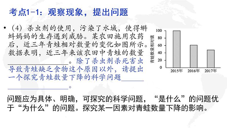 2022年中考生物复习科学探究（二轮复习）教法分析课件第6页