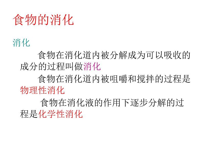 苏教版七下生物 9.2人体的消化与吸收 课件第4页