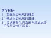 济南社八年级下册生物  6.2.1生态系统的组成 课件