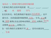 冀教版八年級(jí)下冊(cè)生物  7.1.1環(huán)境對(duì)生物的影響 課件