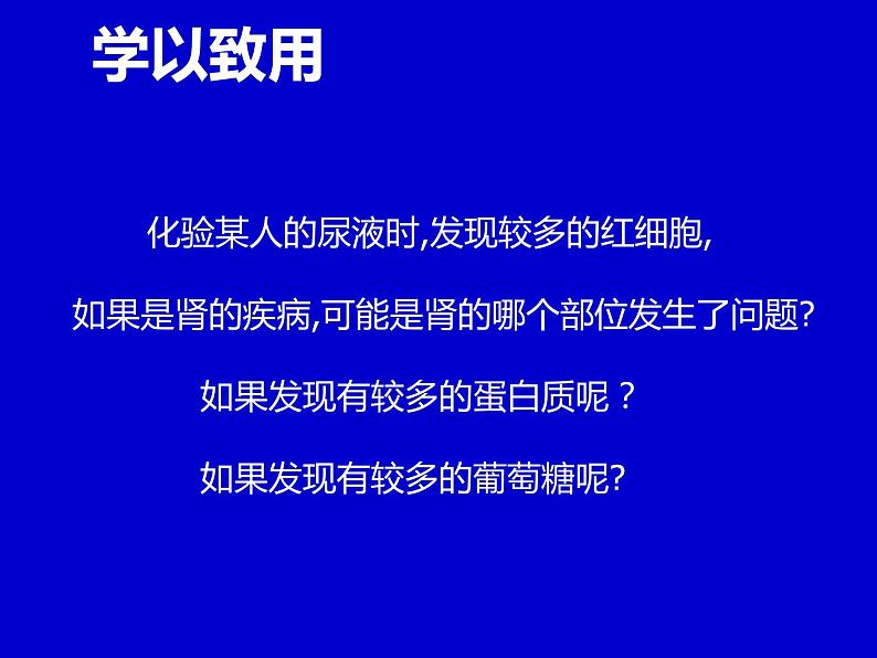 苏教版七年级下册生物 11.2人体废物的排出 课件08