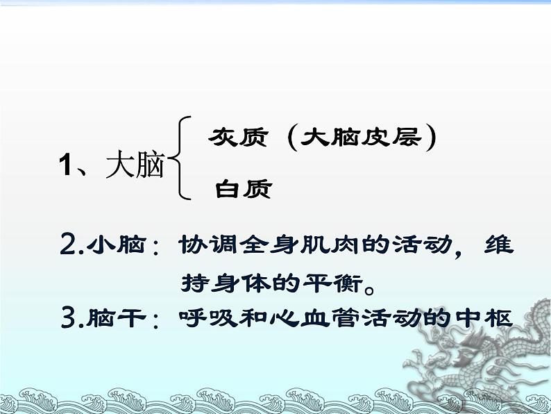 苏教版七年级下册生物 12.2人体的神经调节  课件06