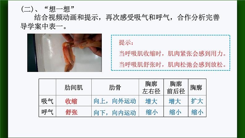 人教版七年级生物下册4.3.2  发生在肺内的气体交换 课件(共20张PPT)第7页