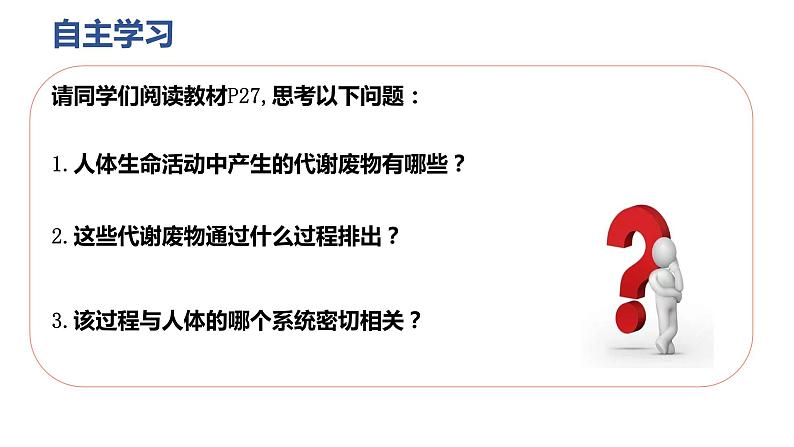 人教版 七年级下册生物---第五章 人体内废物的排出 课件第4页