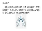 人教版七年级生物下册4.3.2《发生在肺内的气体交换》课件（含嵌入视频）