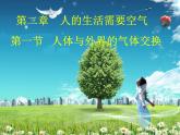 济南版七下生物 2.1人体与外界的气体交换 课件