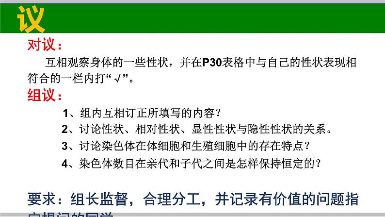 冀教版八下生物 6.2.1遗传 课件第4页