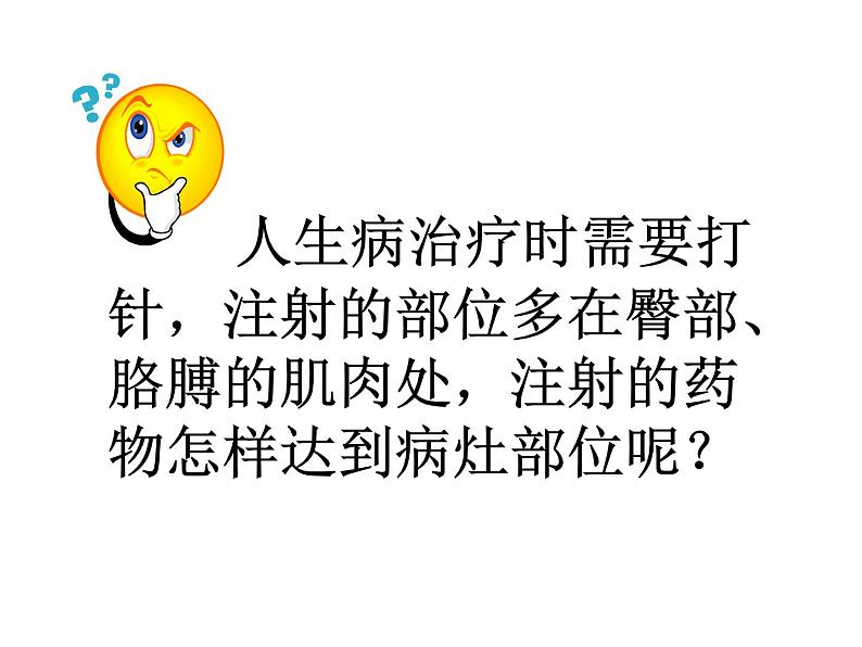 冀教版七年级下册生物 2.3物质运输的路线 课件01