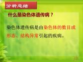 冀教版八年级下册生物  6.2.3遗传病与优生 课件