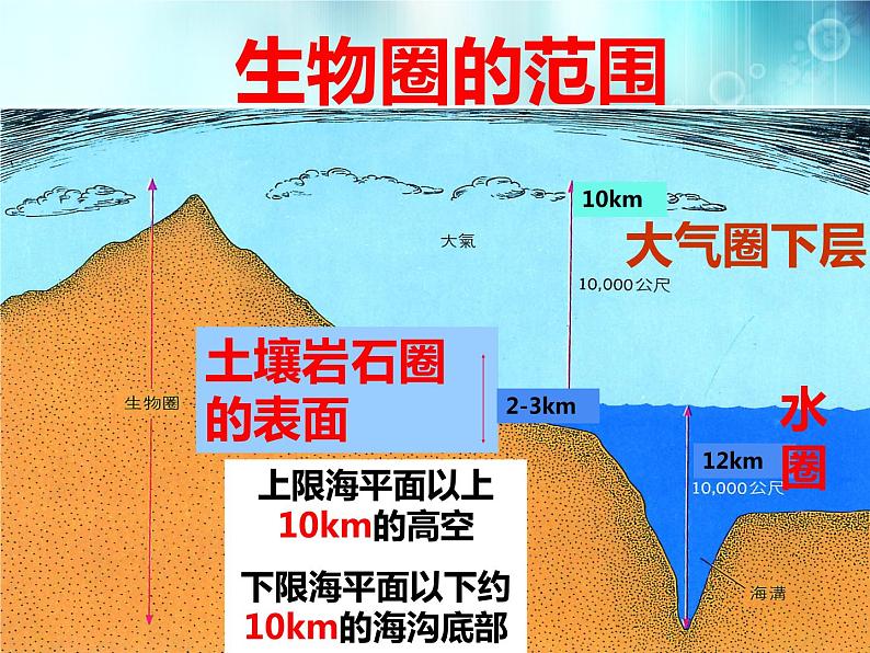 冀教版八年级下册生物  7.2.3生物圈 课件08