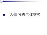 苏教版七年级下册生物 10.4人体内的气体交换 课件