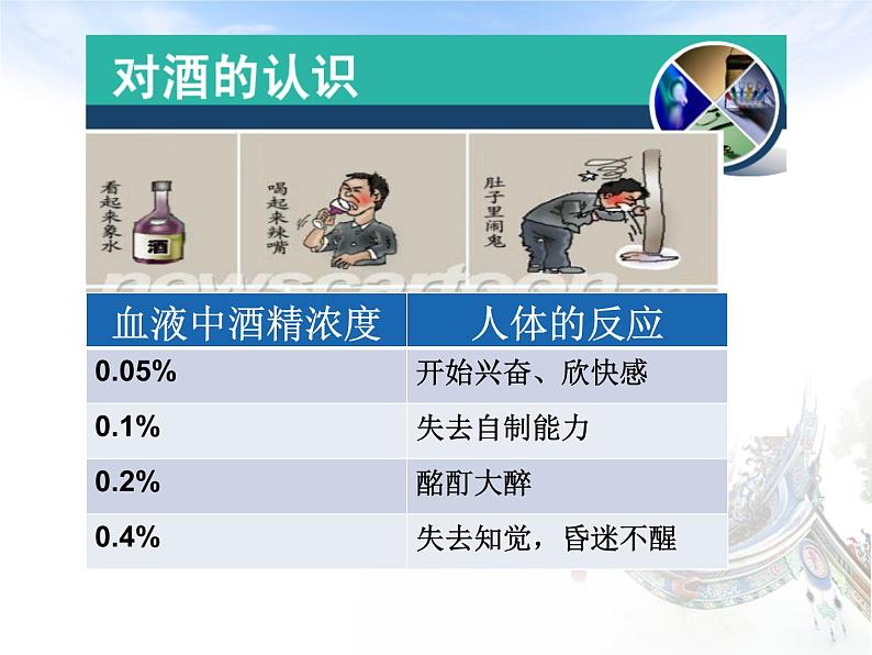 苏教版八年级下册生物 26.1远离烟酒 课件第5页