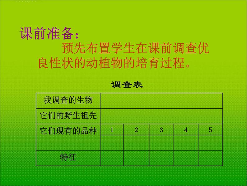 苏科版八年级下册生物 23.3生物进化的原因 课件02