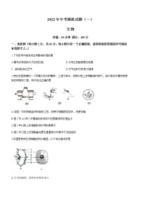 2022年湖南省娄底市新化县中考一模生物试题