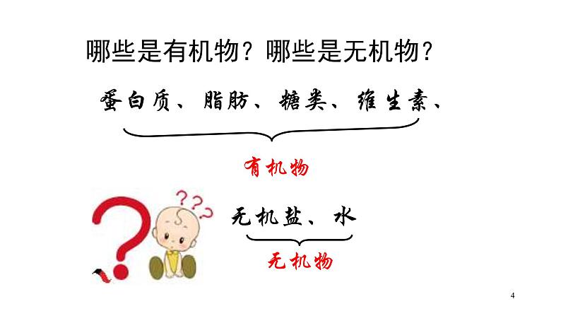人教版生物七年级下册《食物中的营养物质》课件+习题04