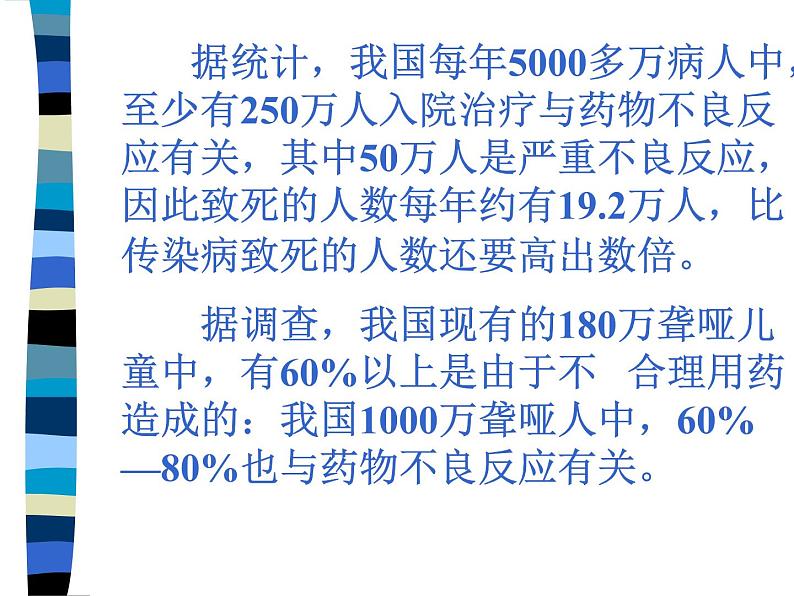 鲁科版（五四制）七下生物  5.2.1 安全用药 课件第1页