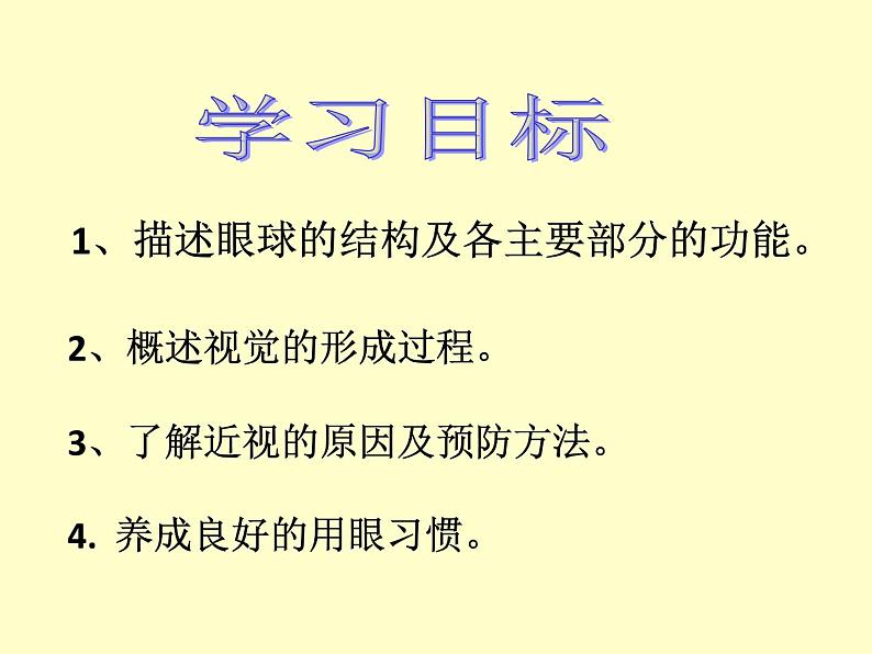 苏教版七下生物 12.3人体感知信息 课件第2页