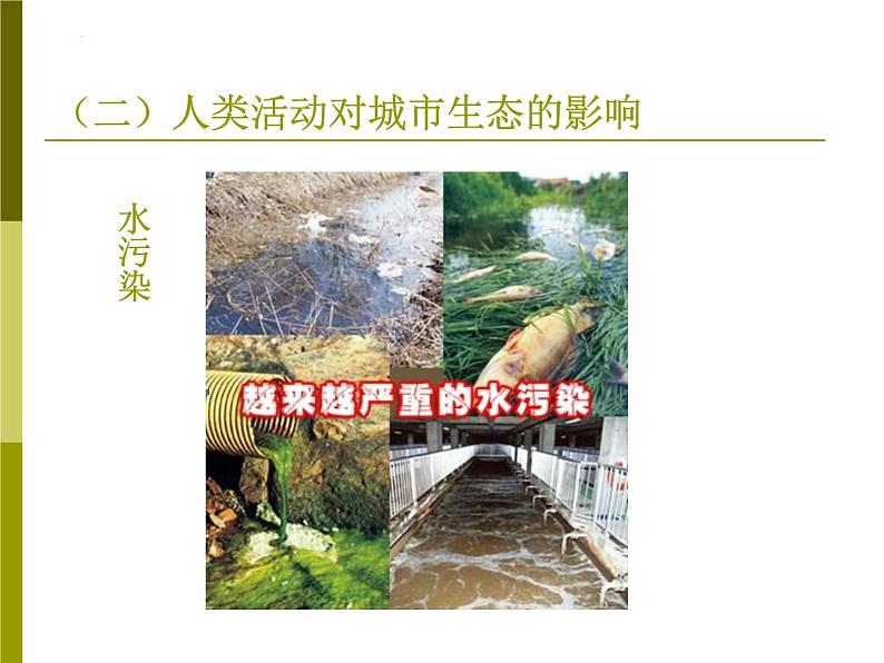 6-1城市生态与城市环境保护-2021-2022学年初二生物下学期同步精品课件（沪教版第二册）05