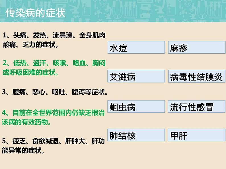 初中生物鲁科版七年级下册 传染病及其预防部优课件07