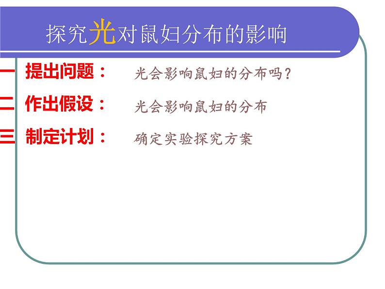 初中生物苏教版七年级上册 生物与环境的关系探究光对鼠妇分布的影响部优课件04