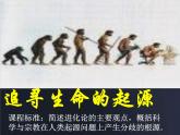 北师大版八下生物 21.1生命的起源 课件