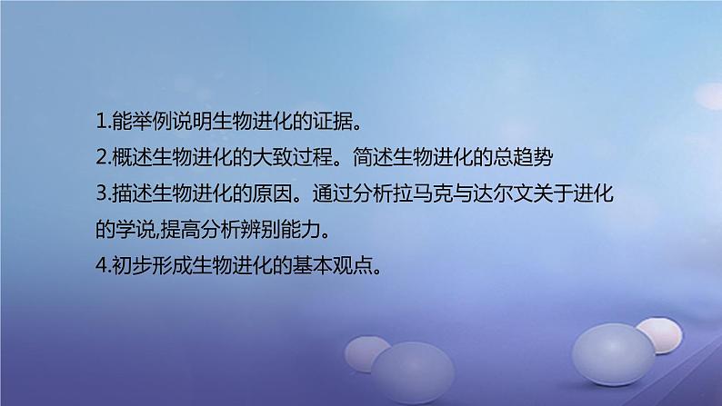 冀教版八下生物 6.3.2生物的进化 课件第2页
